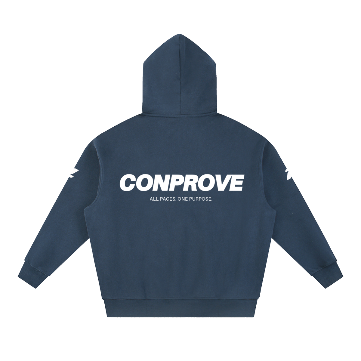 Essential Oversized Boxy Fit Fleece Hoodie
