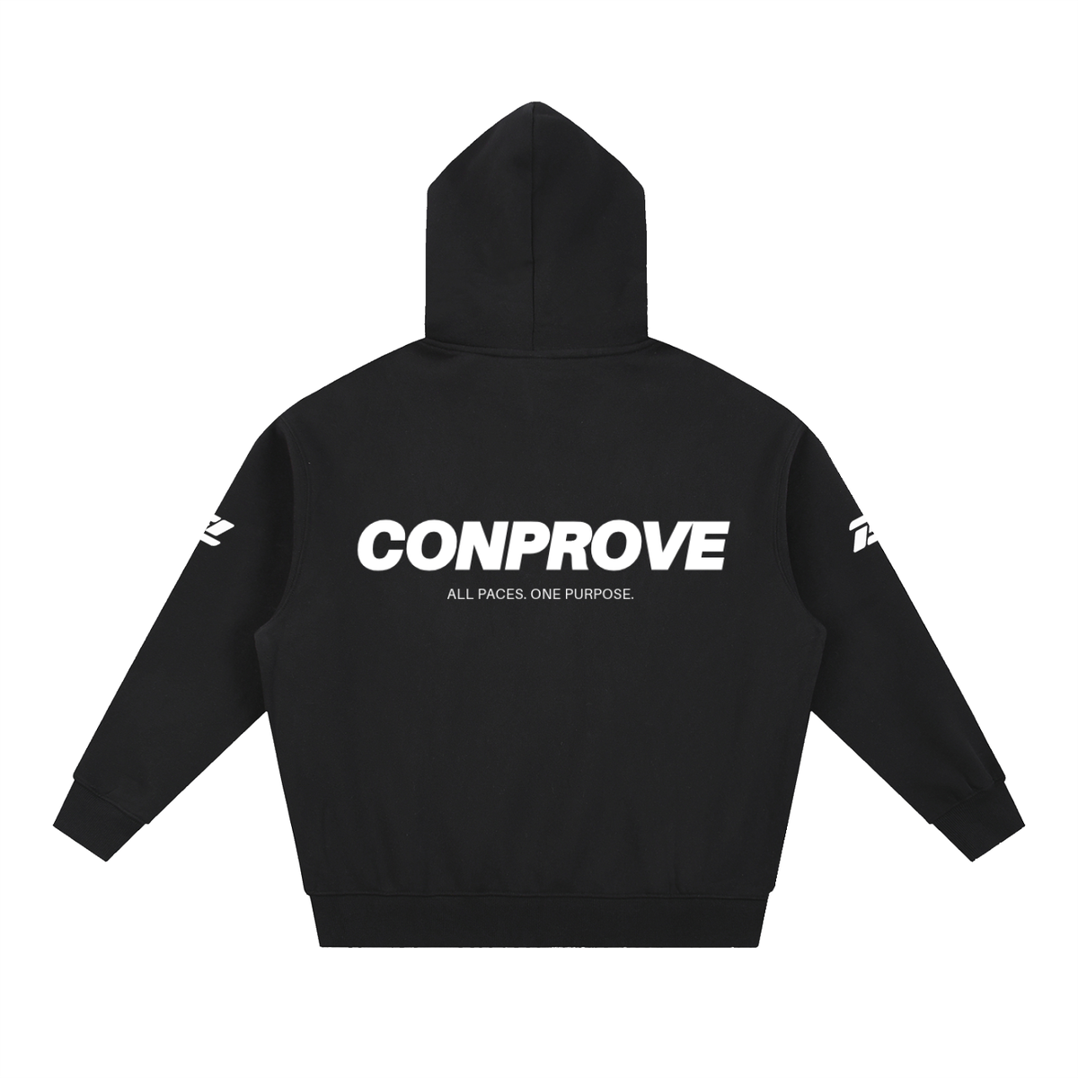 Essential Oversized Boxy Fit Fleece Hoodie